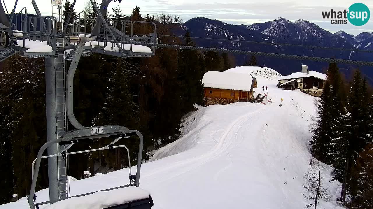 Webcam Kranjska Gora VITRANC 2 | station supérieure