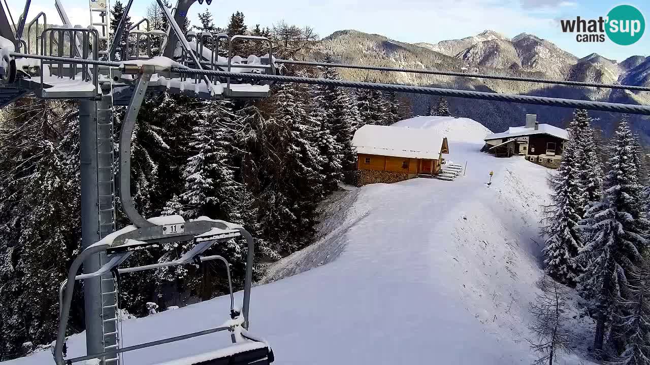 Webcam VITRANC 2 | Kranjska Gora – stazione superiore