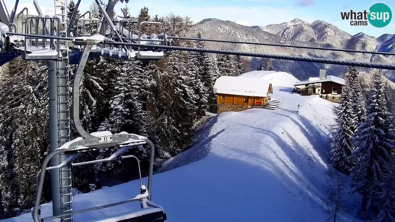 Webcam Kranjska Gora VITRANC 2 | station supérieure