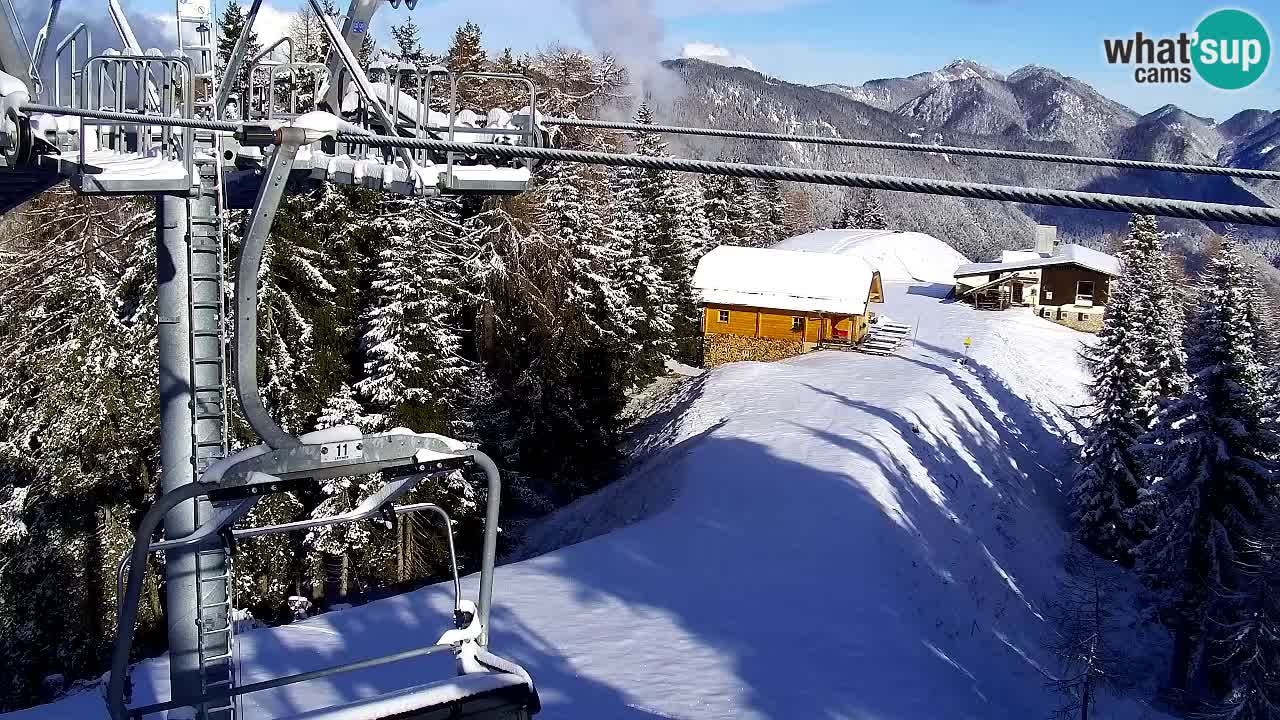 Webcam Kranjska Gora VITRANC 2 | station supérieure