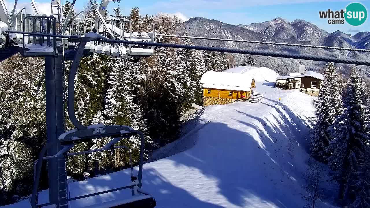 Webcam Kranjska Gora VITRANC 2 | Station supérieure