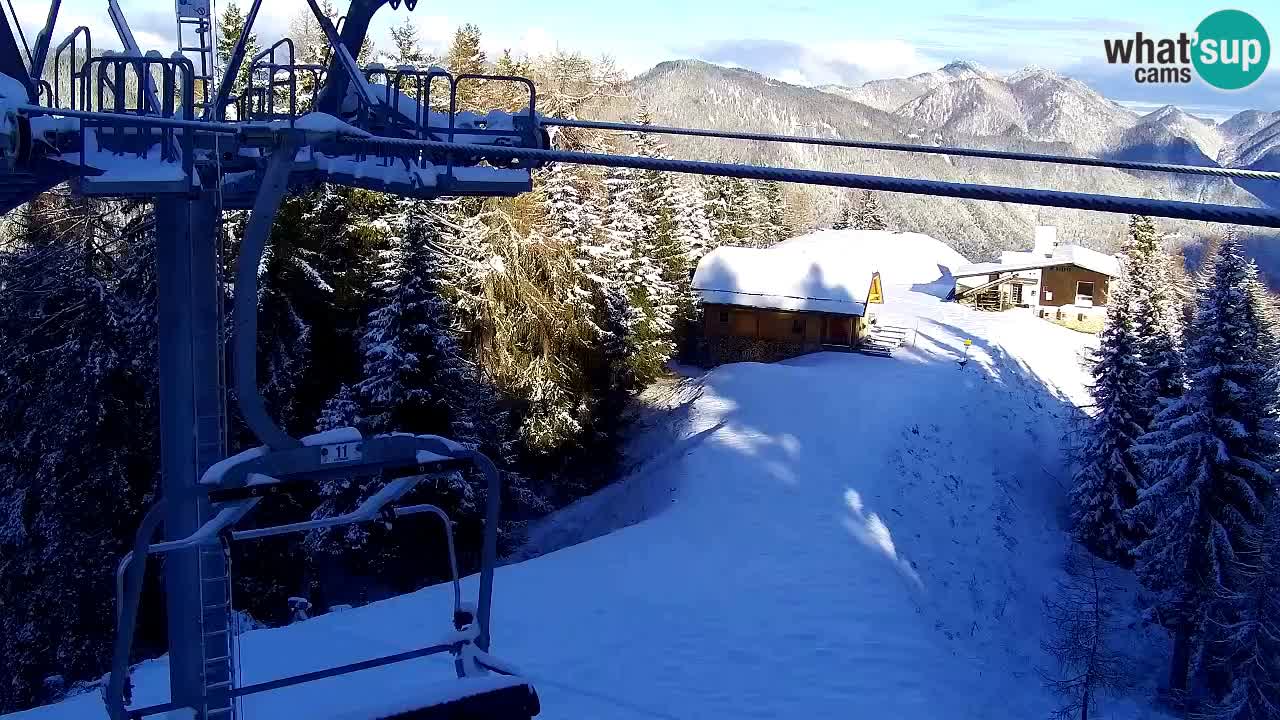 Webcam Kranjska Gora VITRANC 2 upper station