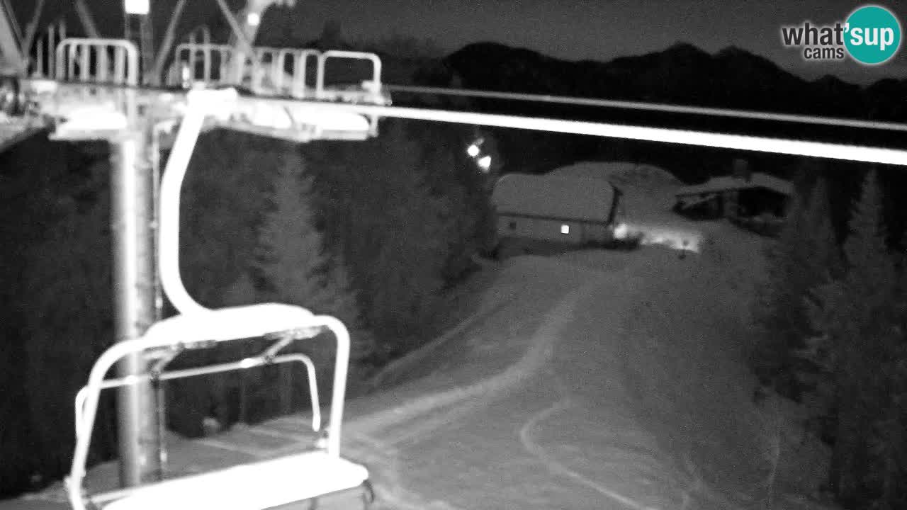 Web kamera Kranjska Gora VITRANC 2 | gornja postaja