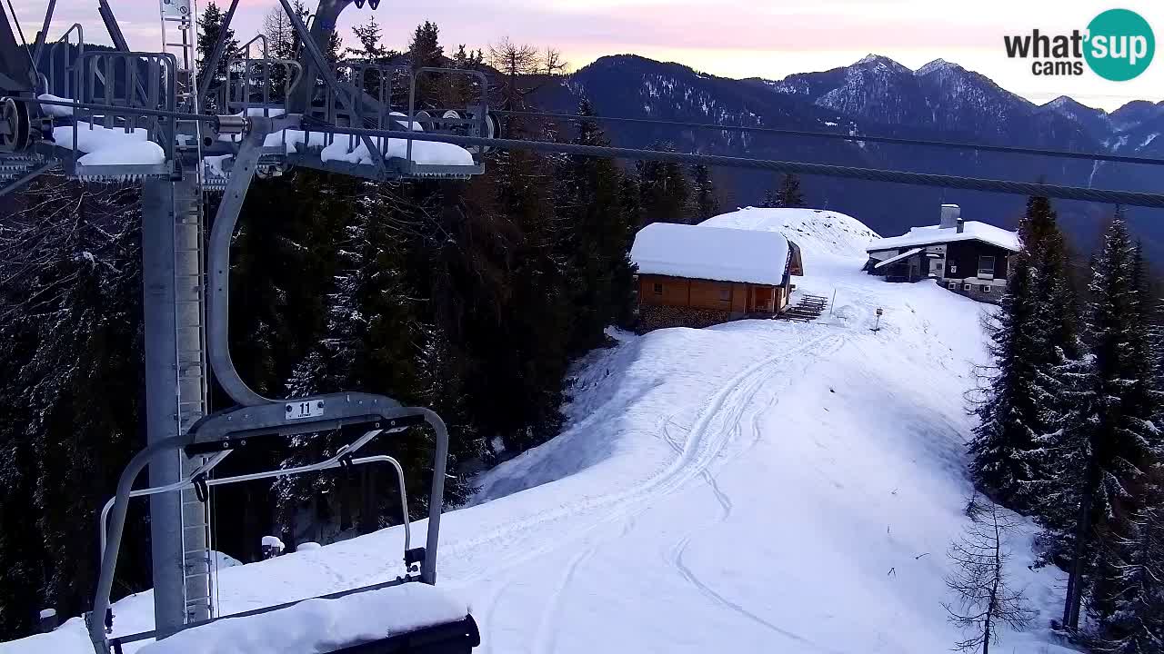 Webcam Kranjska Gora VITRANC 2 | station supérieure