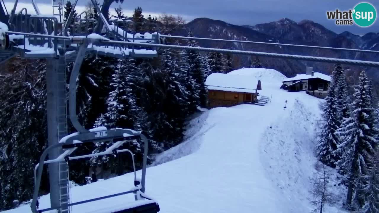 Webcam Kranjska Gora VITRANC 2 upper station