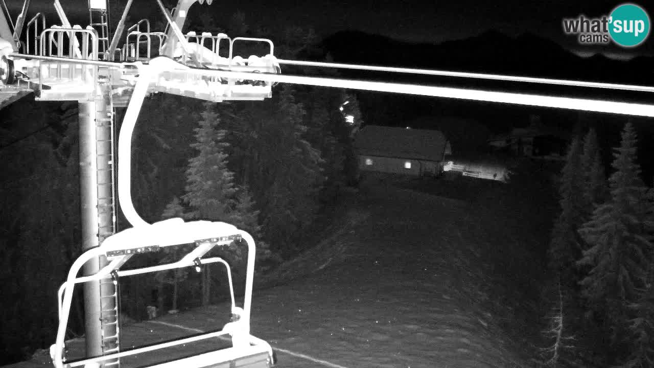 Webcam Kranjska Gora VITRANC 2 upper station