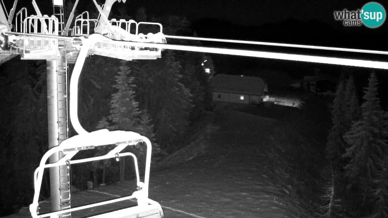 Webcam Kranjska Gora VITRANC 2 upper station