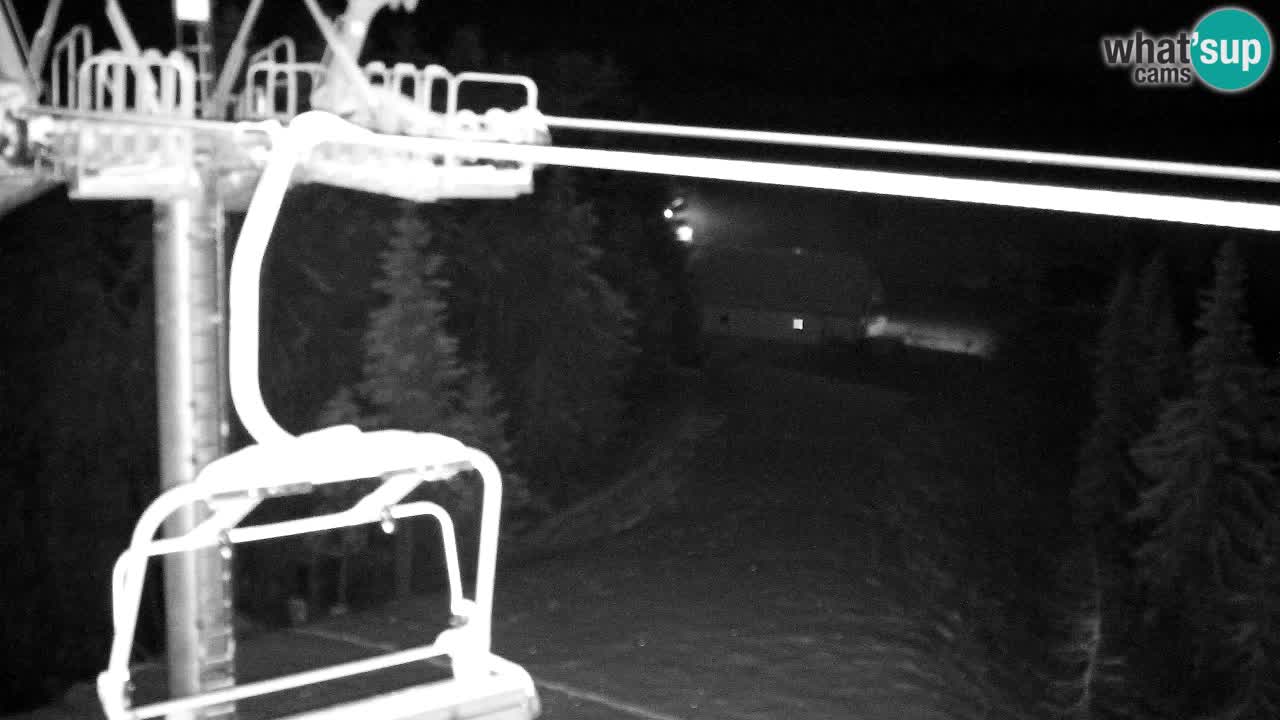 Web kamera Kranjska Gora VITRANC 2 | gornja postaja