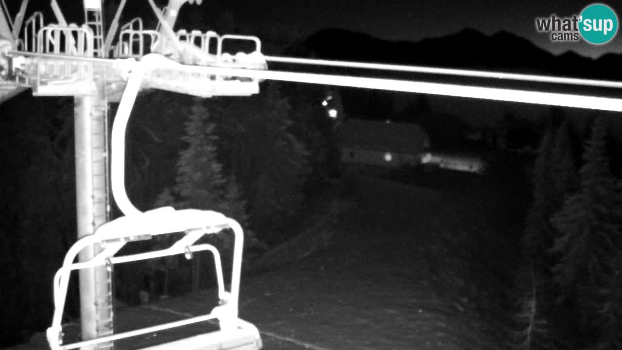 Webcam Kranjska Gora VITRANC 2 | Station supérieure