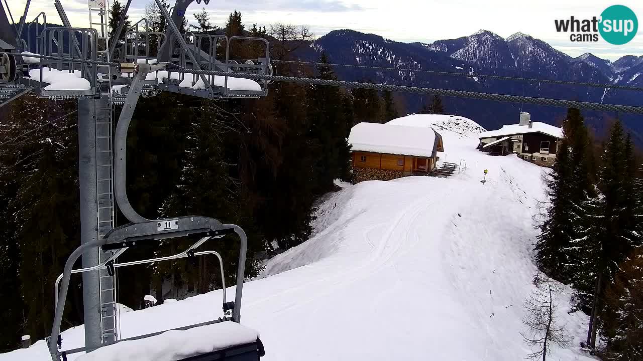 Kranjska Gora webcam VITRANC 2 | Bergstation