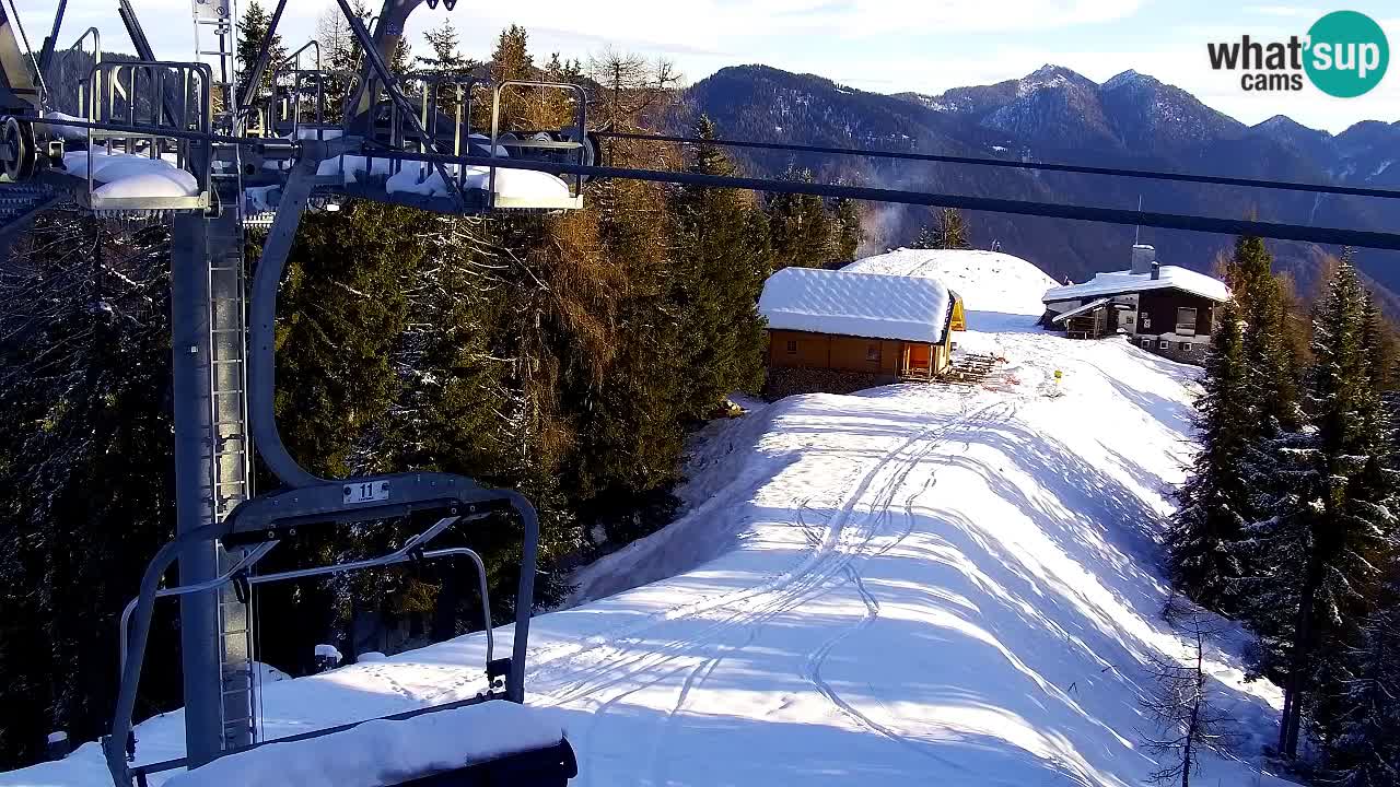 Webcam Kranjska Gora VITRANC 2 upper station
