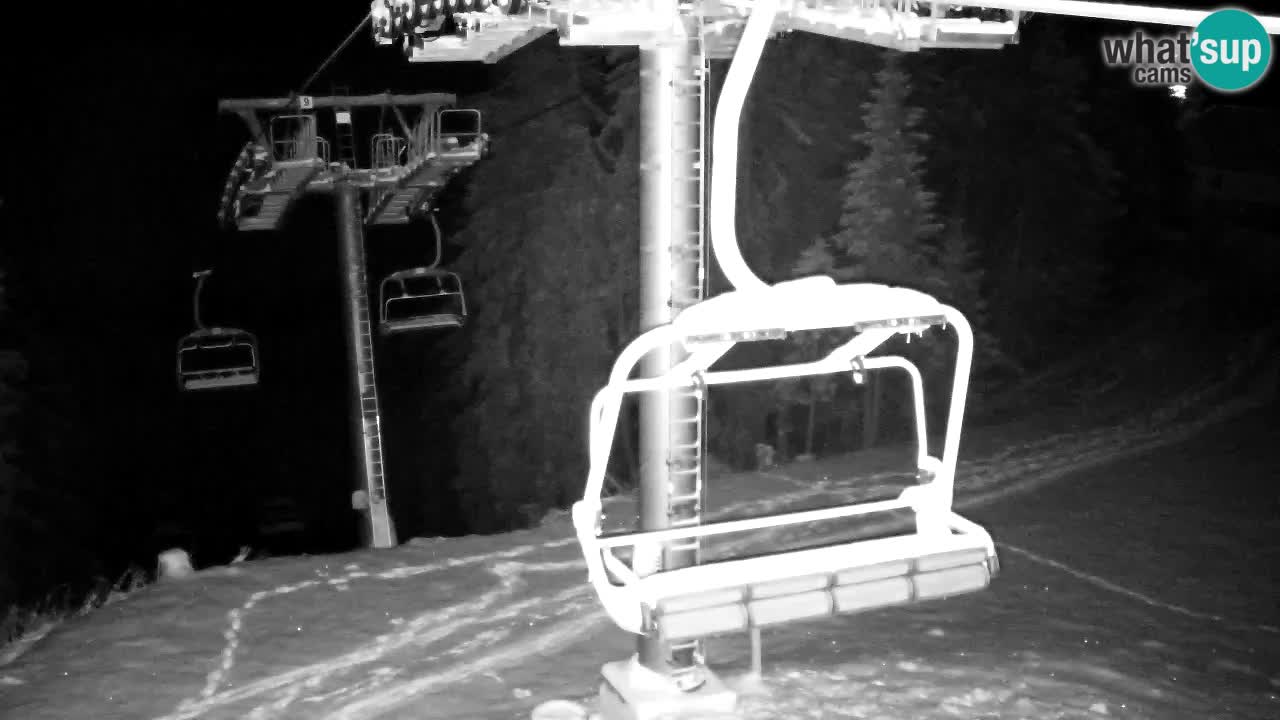 Webcam Kranjska Gora VITRANC 2 | station supérieure