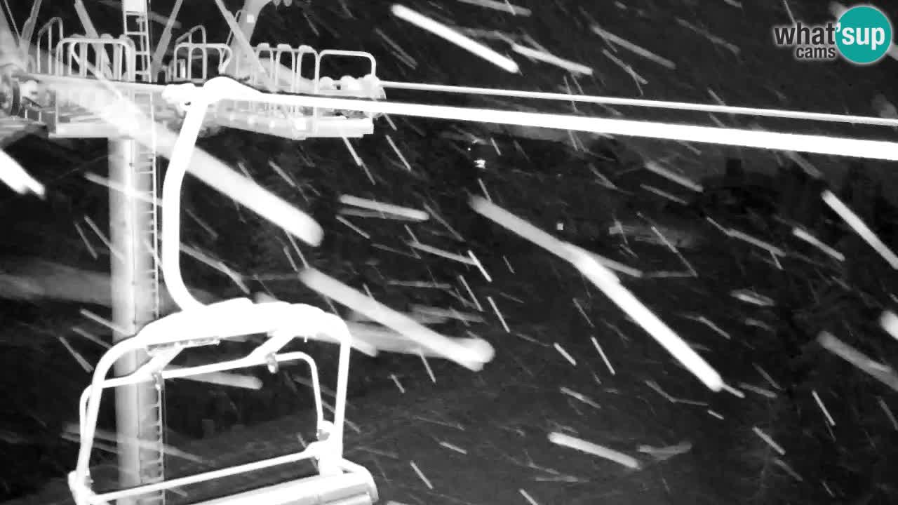 Web kamera Kranjska Gora VITRANC 2 | gornja postaja