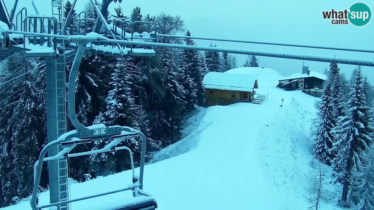 Web kamera Kranjska Gora VITRANC 2 | gornja postaja