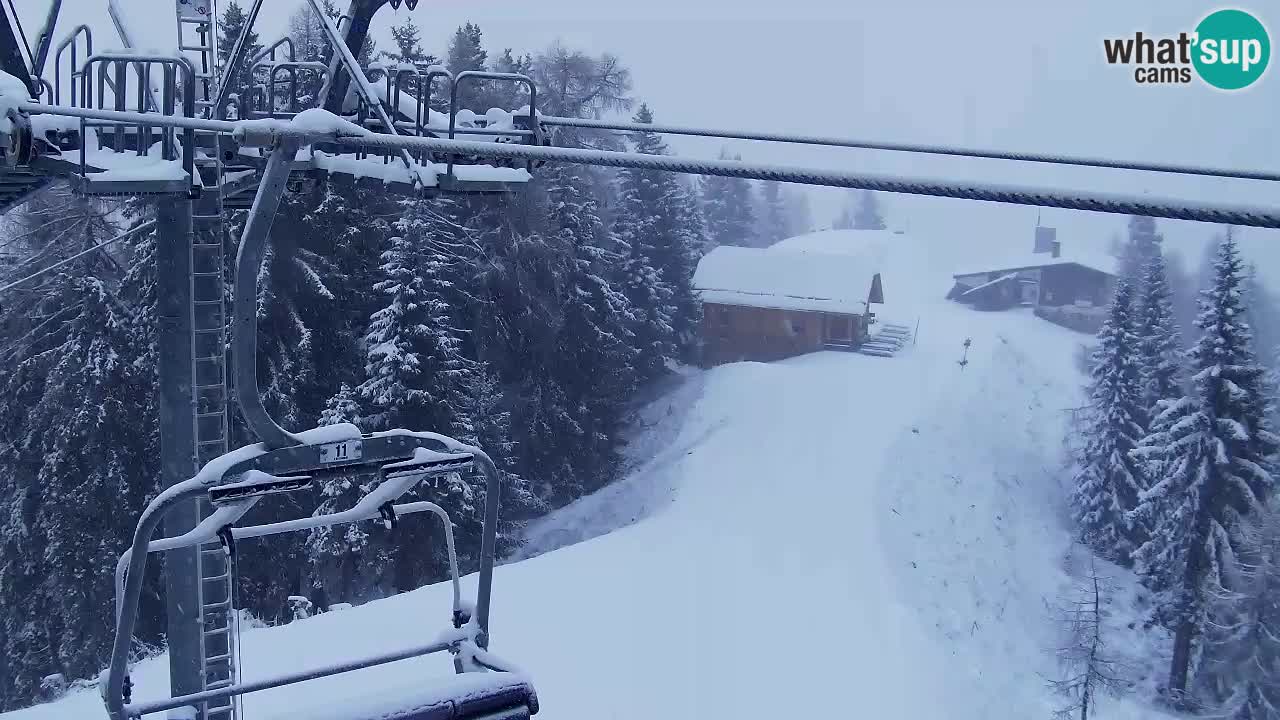 Webcam Kranjska Gora VITRANC 2 upper station