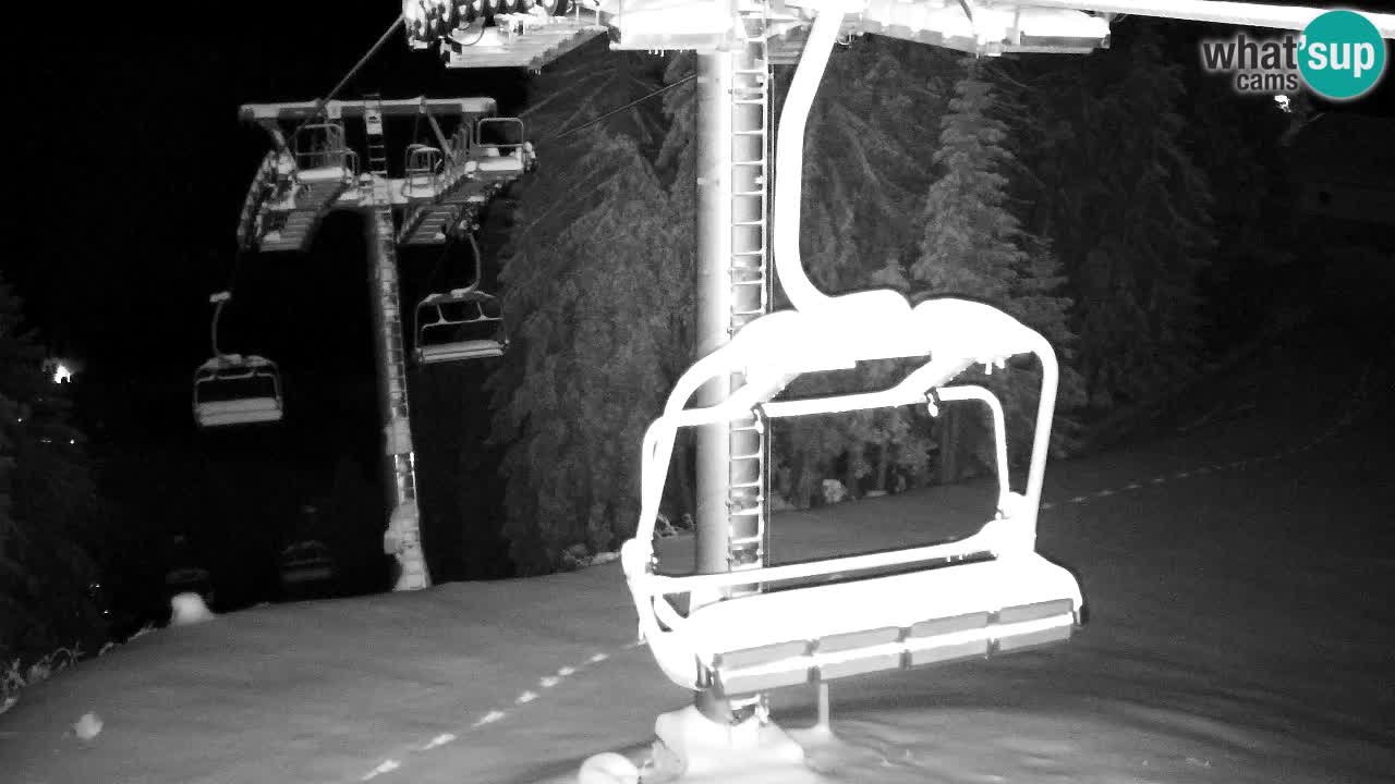 Webcam Kranjska Gora VITRANC 2 | Station supérieure