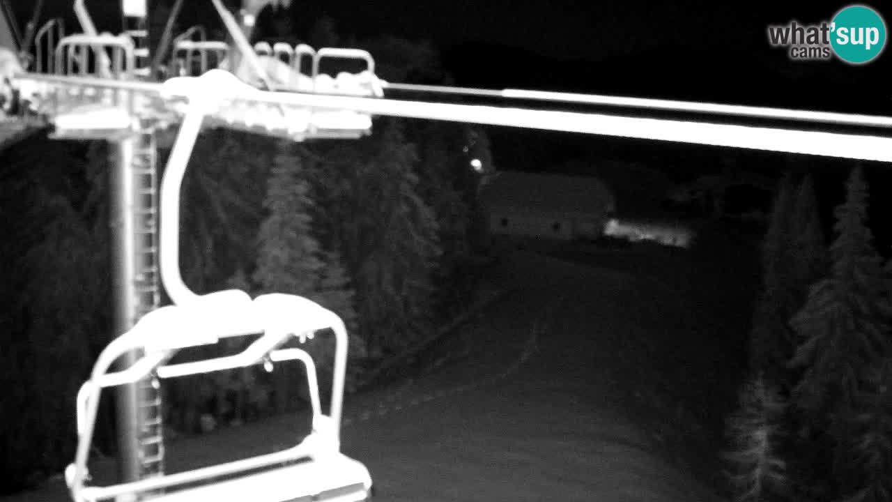 Webcam Kranjska Gora VITRANC 2 | station supérieure