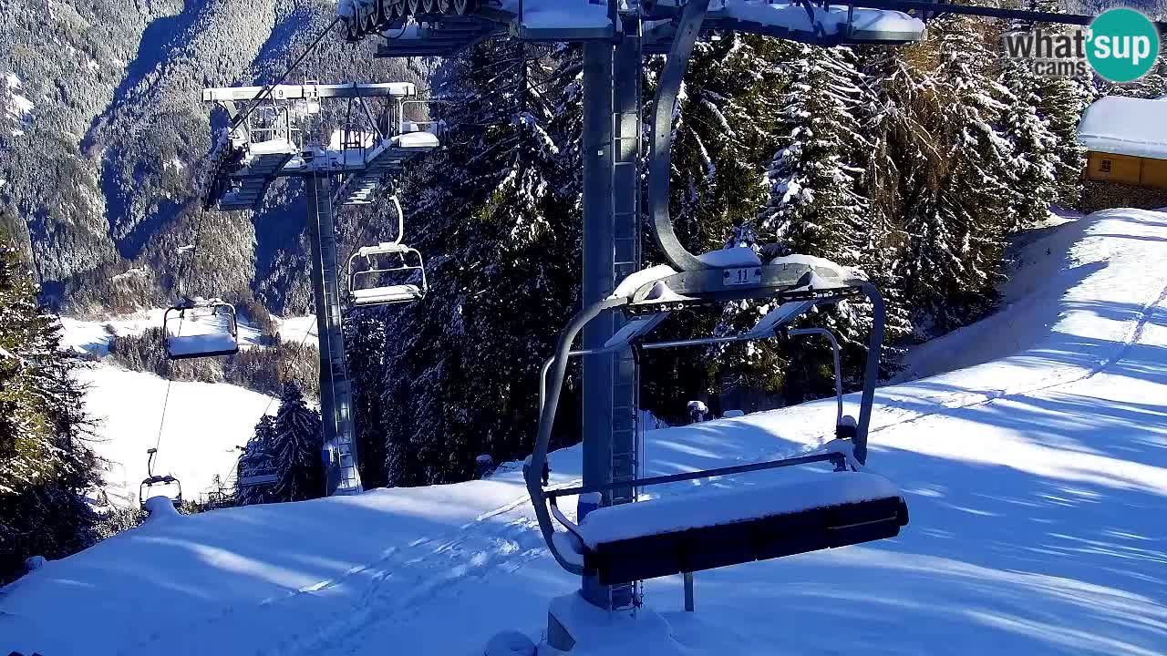 Webcam Kranjska Gora VITRANC 2 upper station
