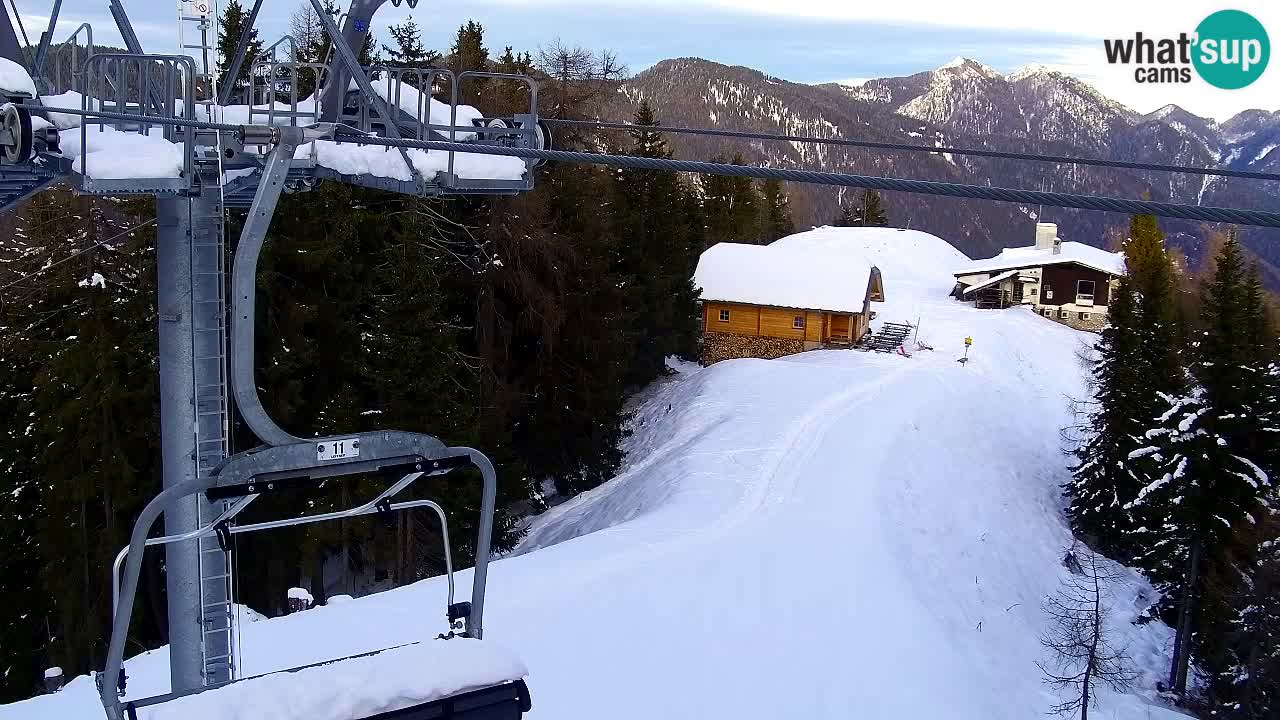 Webcam Kranjska Gora VITRANC 2 | station supérieure