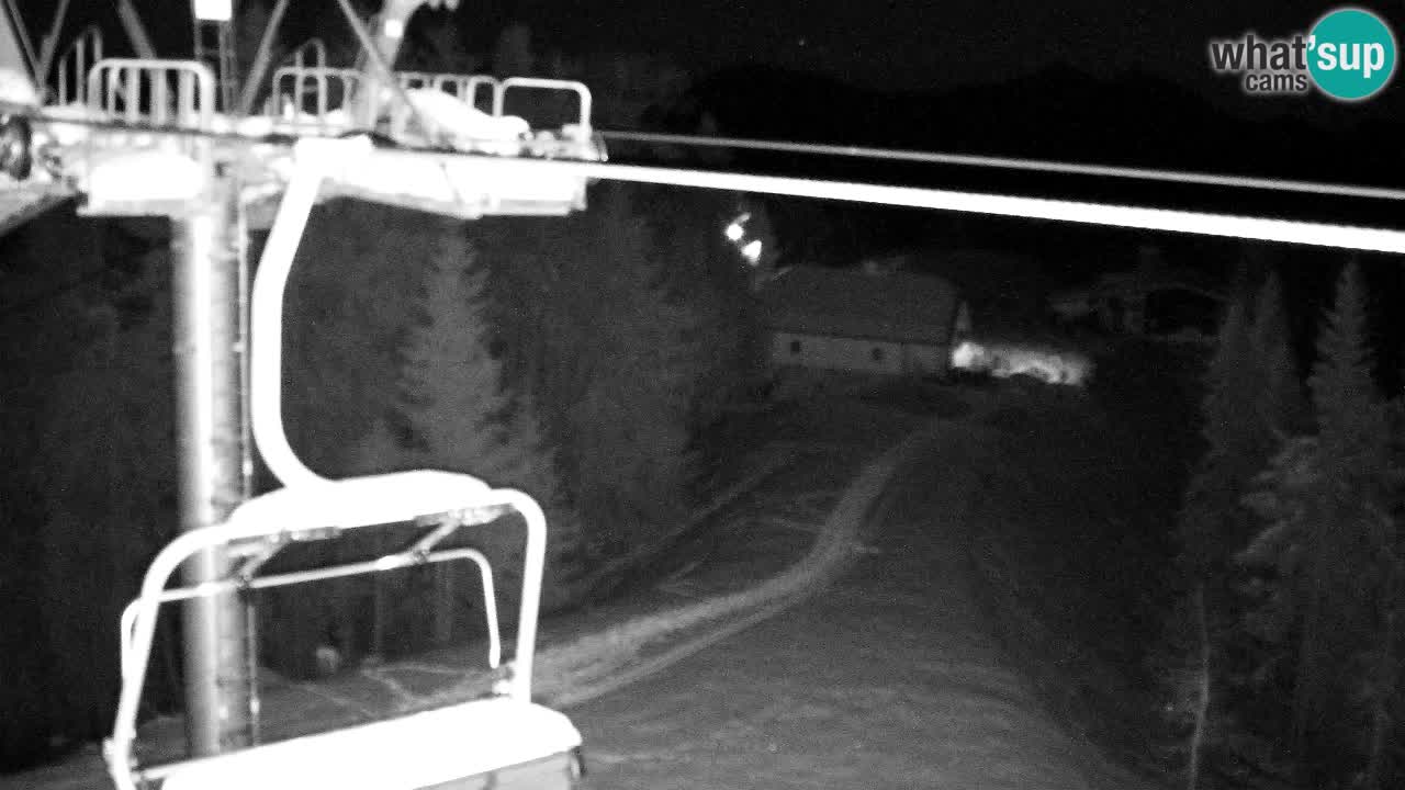 Webcam Kranjska Gora VITRANC 2 | station supérieure