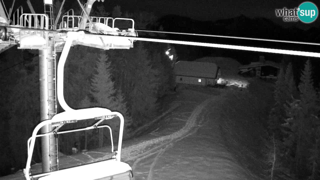 Webcam Kranjska Gora VITRANC 2 | Station supérieure