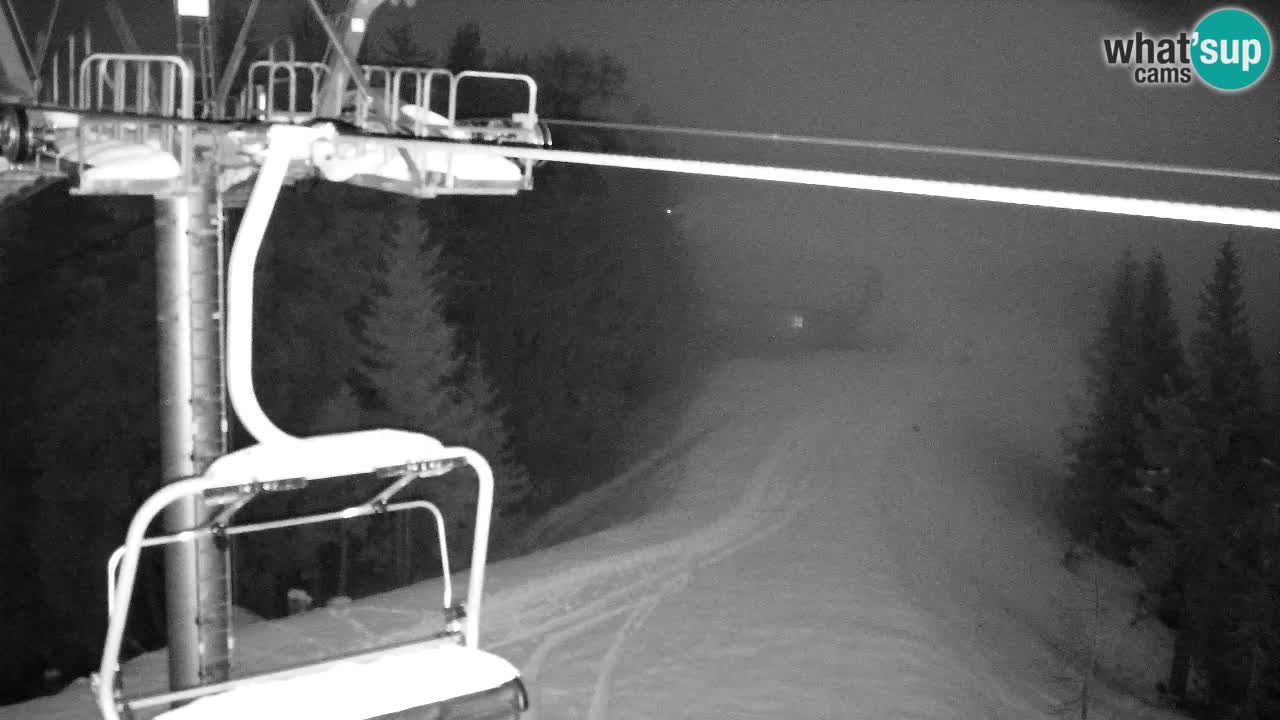 Webcam Kranjska Gora VITRANC 2 upper station