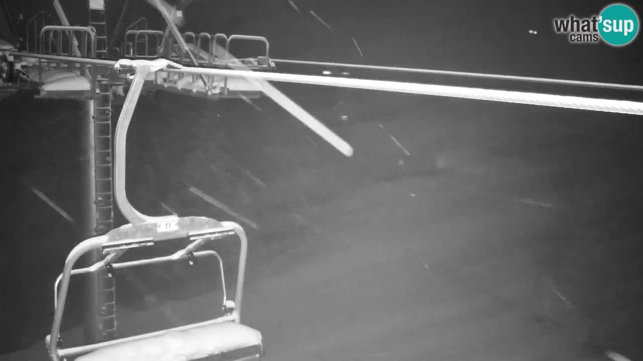 Web kamera Kranjska Gora VITRANC 2 | gornja postaja