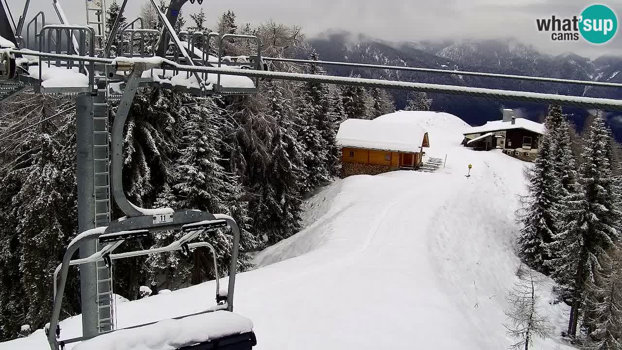 Webcam VITRANC 2 | Kranjska Gora – stazione superiore