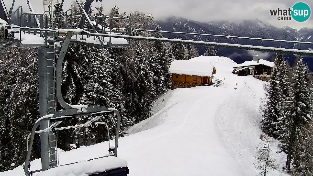 Webcam Kranjska Gora VITRANC 2 | Station supérieure