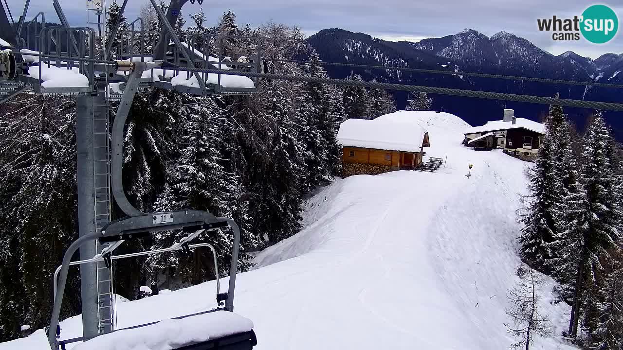 Webcam Kranjska Gora VITRANC 2 upper station