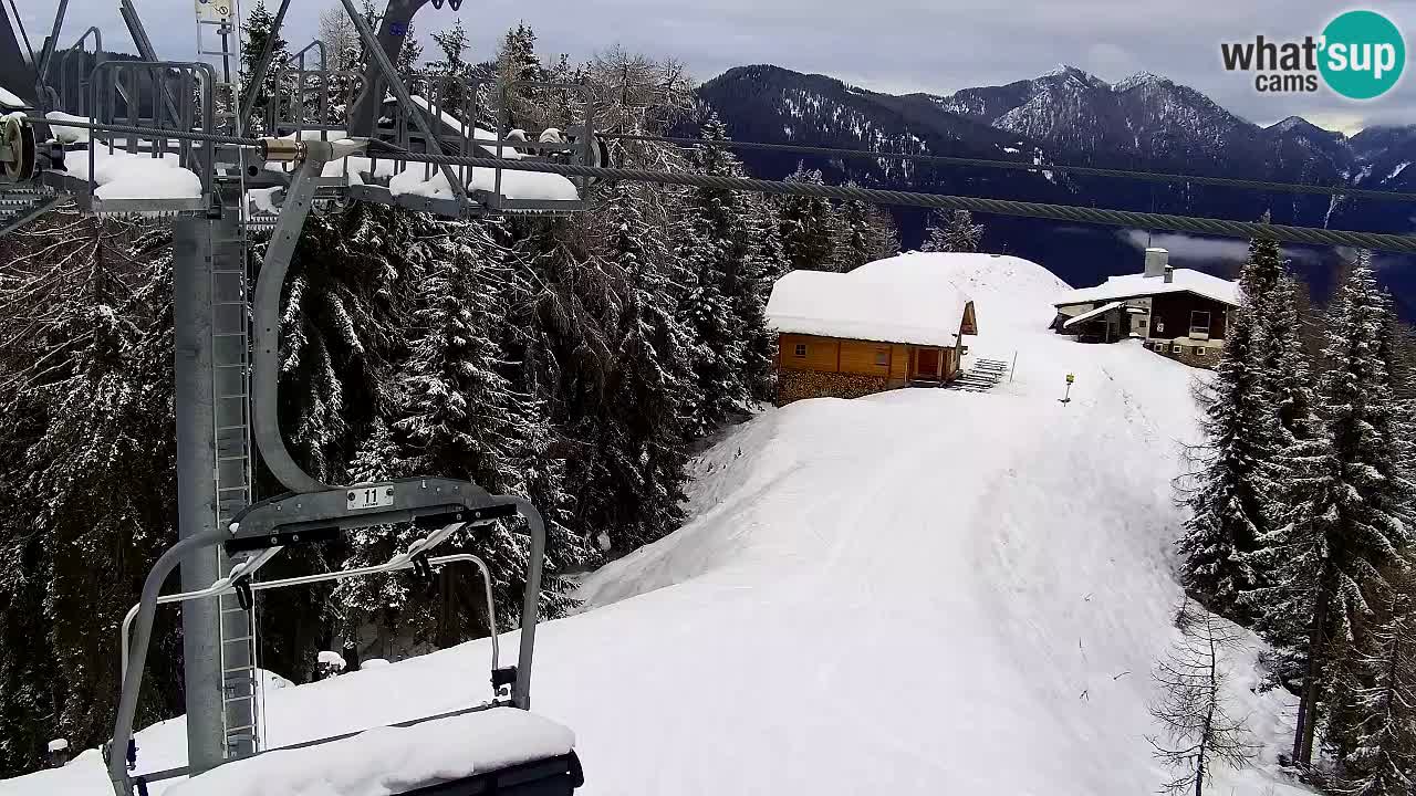 Webcam Kranjska Gora VITRANC 2 | Station supérieure