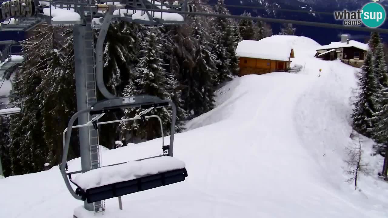 Webcam Kranjska Gora VITRANC 2 | Station supérieure