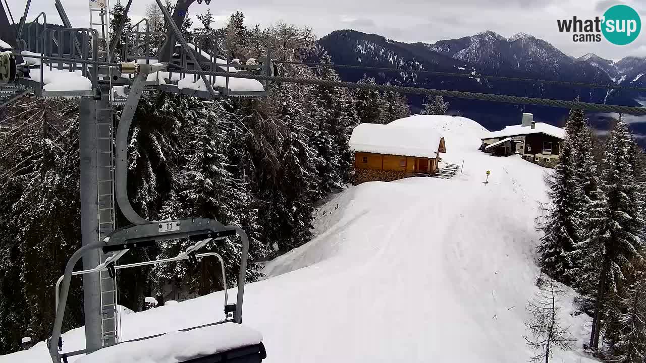 Webcam Kranjska Gora VITRANC 2 upper station