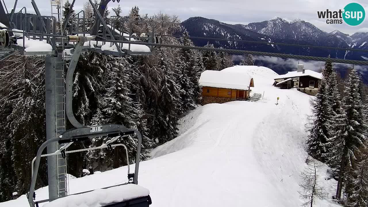 Webcam Kranjska Gora VITRANC 2 | station supérieure