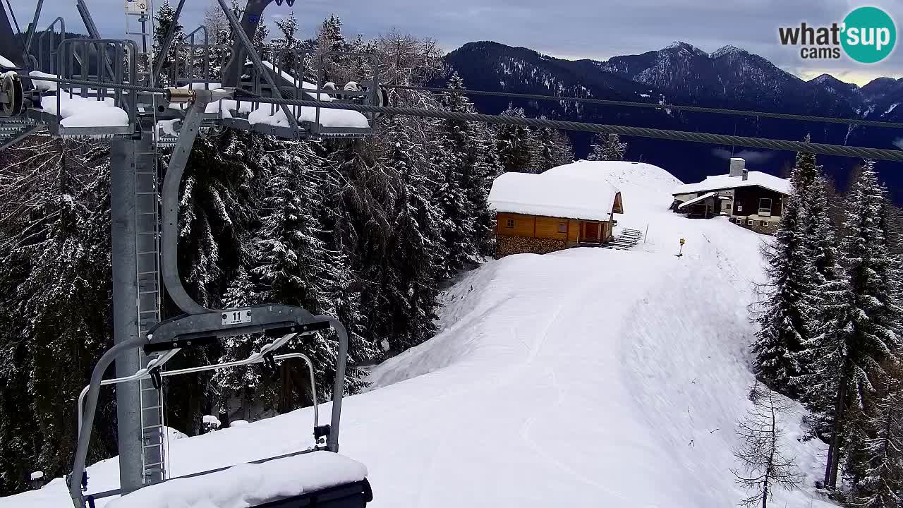 Webcam Kranjska Gora VITRANC 2 | Station supérieure