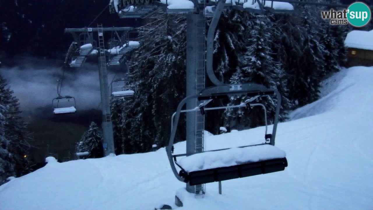 Webcam Kranjska Gora VITRANC 2 upper station