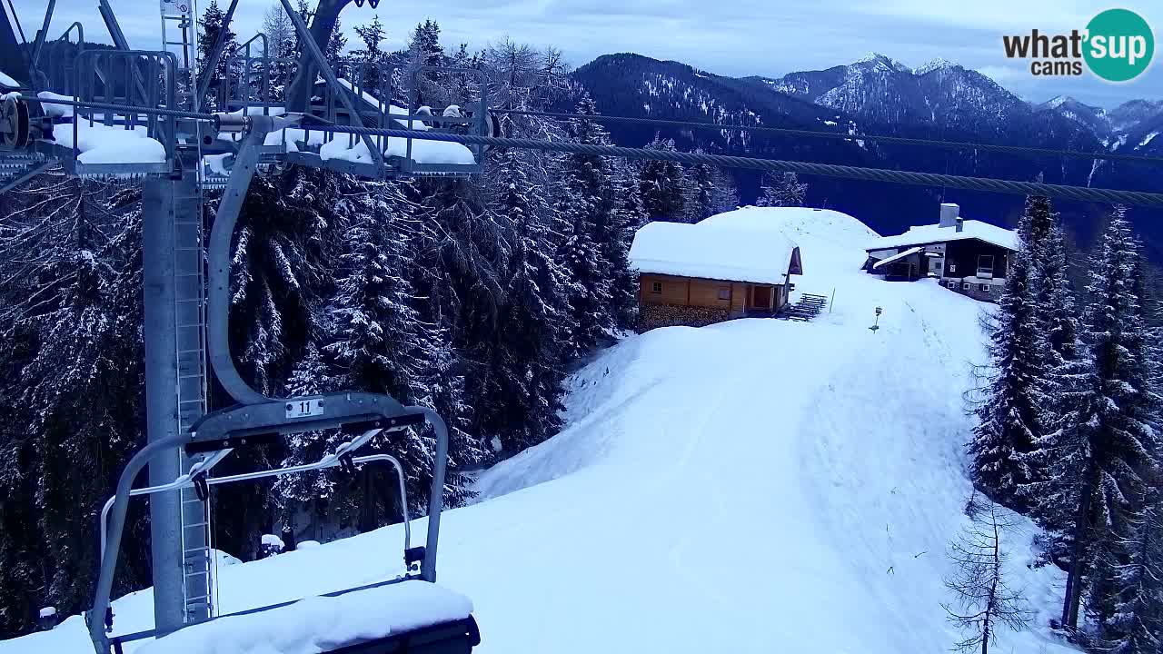 Webcam Kranjska Gora VITRANC 2 | Station supérieure