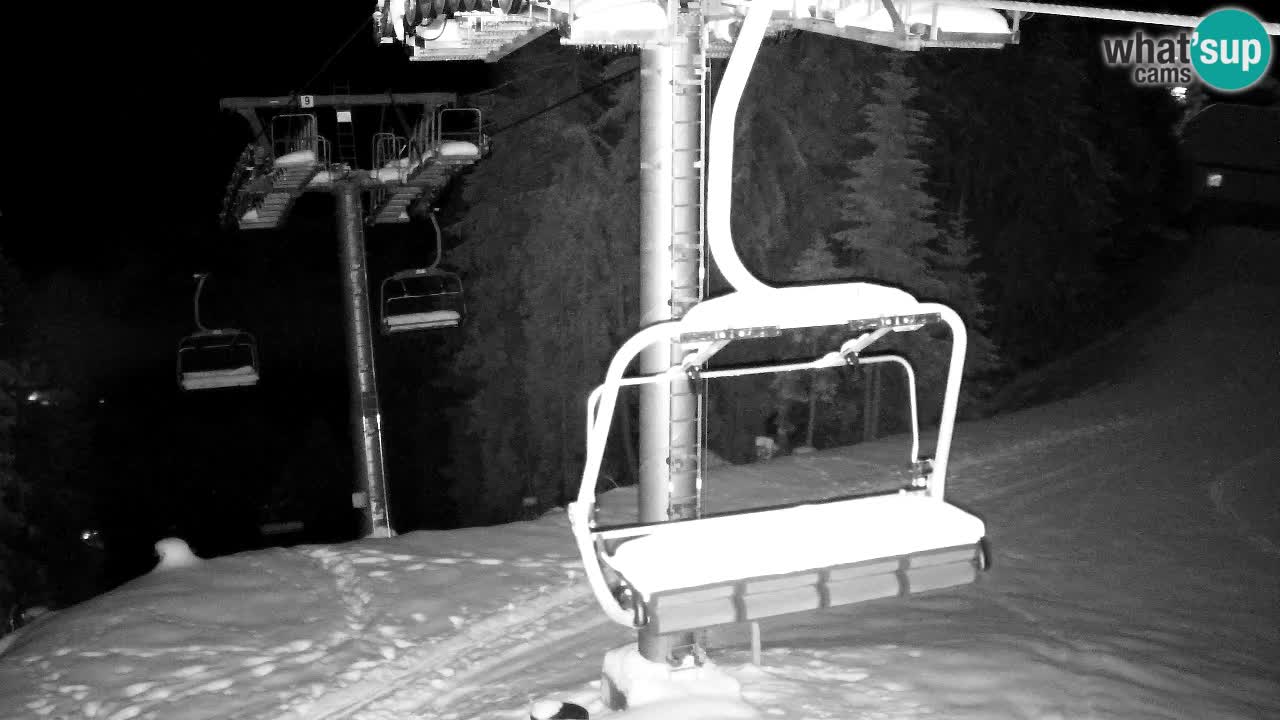 Webcam Kranjska Gora VITRANC 2 | station supérieure