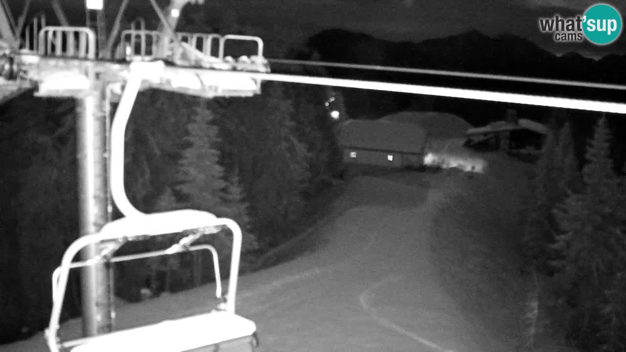 Webcam Kranjska Gora VITRANC 2 | station supérieure