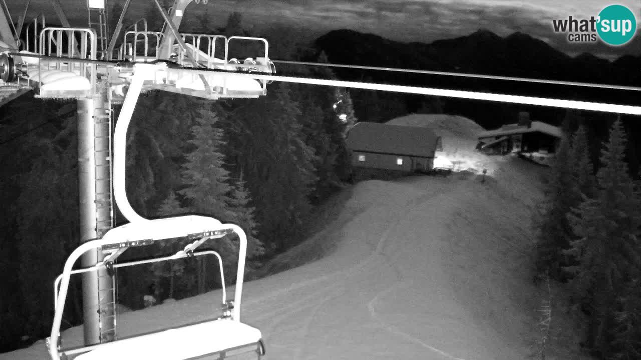 Webcam Kranjska Gora VITRANC 2 | Station supérieure