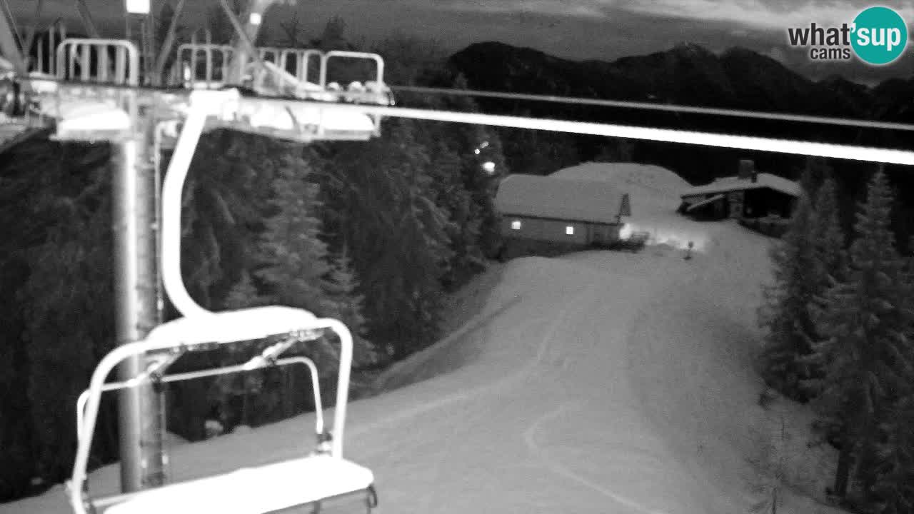 Web kamera Kranjska Gora VITRANC 2 | gornja postaja