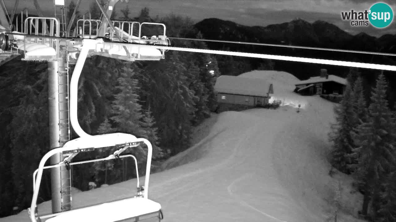 Webcam Kranjska Gora VITRANC 2 upper station