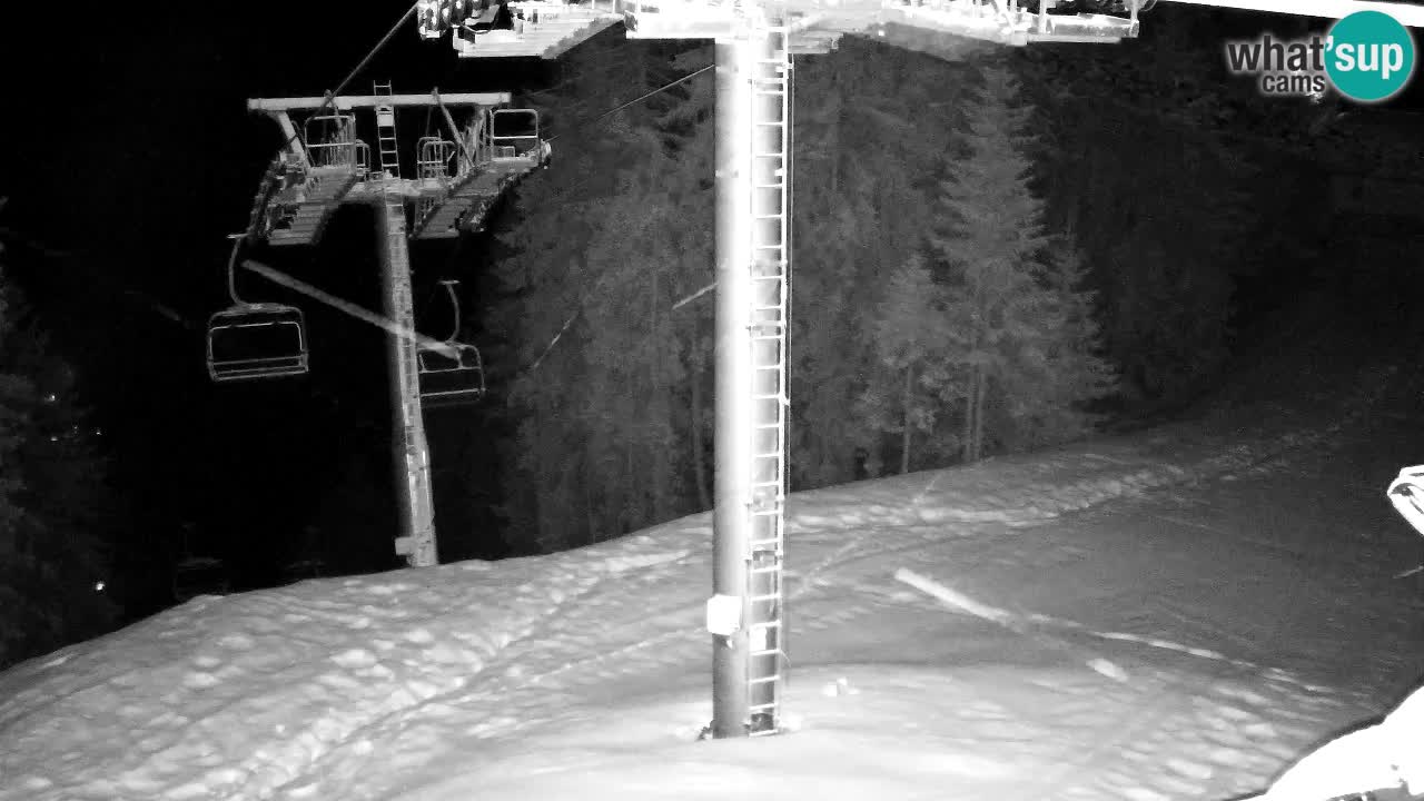 Webcam Kranjska Gora VITRANC 2 upper station