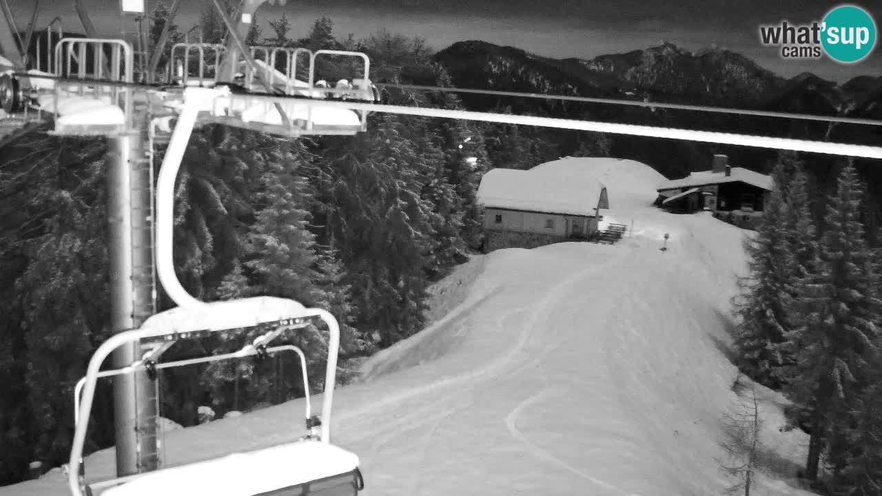 Webcam Kranjska Gora VITRANC 2 | Station supérieure