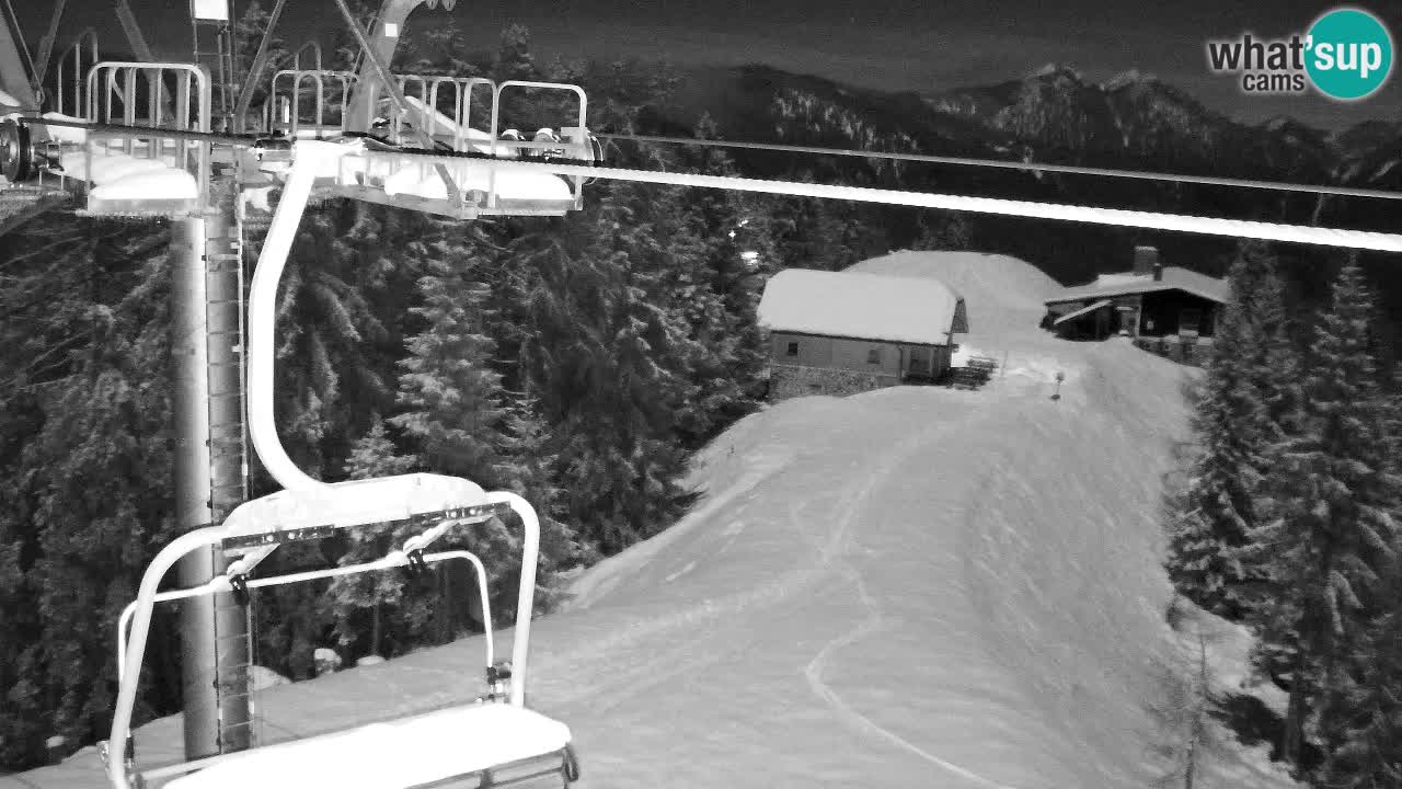 Webcam Kranjska Gora VITRANC 2 upper station