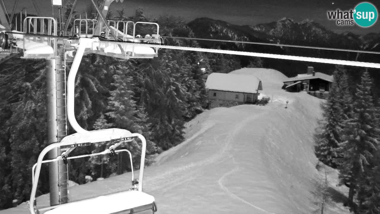 Webcam Kranjska Gora VITRANC 2 | Station supérieure