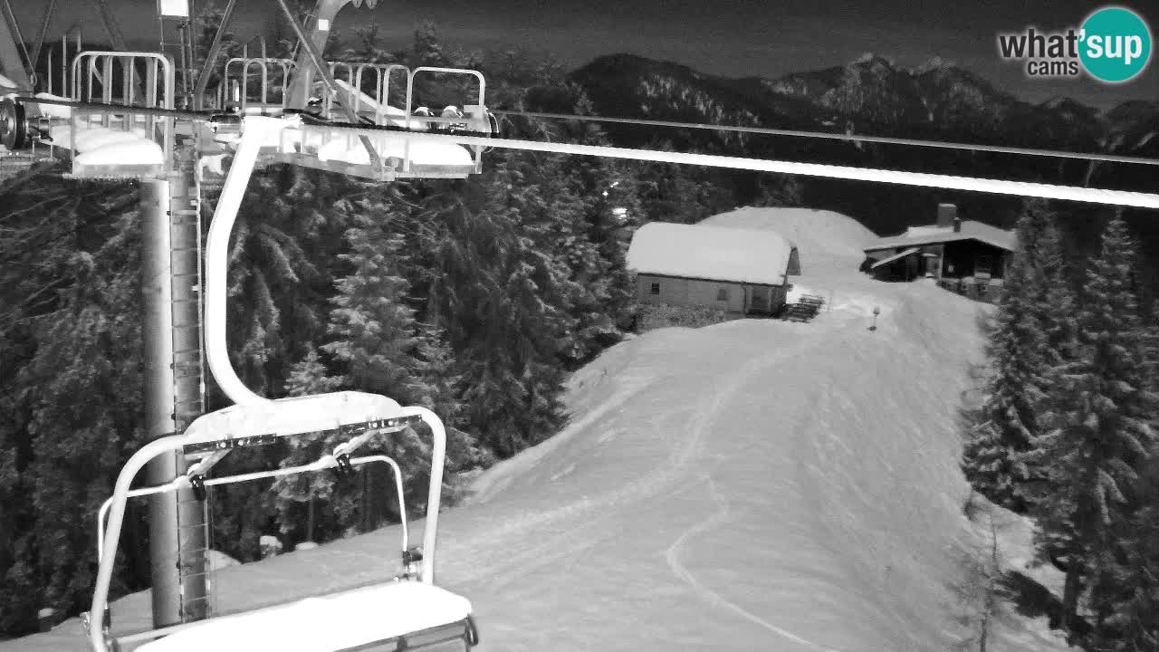 Webcam Kranjska Gora VITRANC 2 upper station