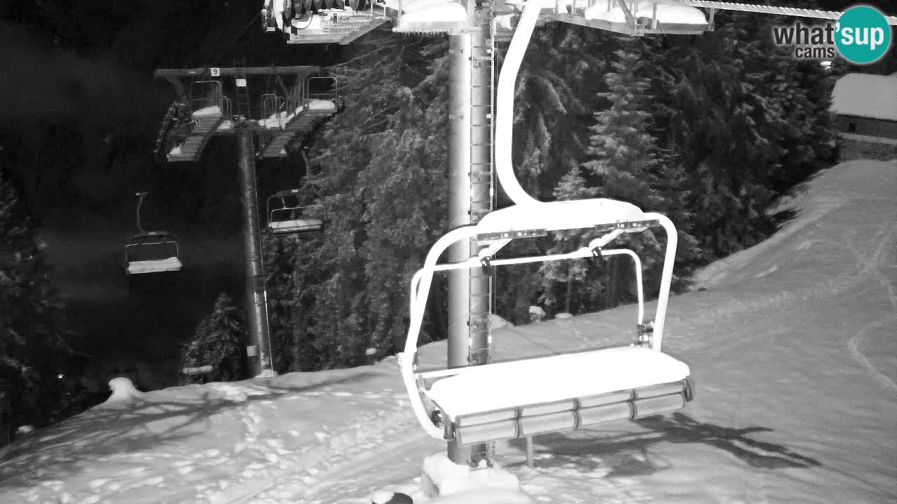 Webcam Kranjska Gora VITRANC 2 | Station supérieure