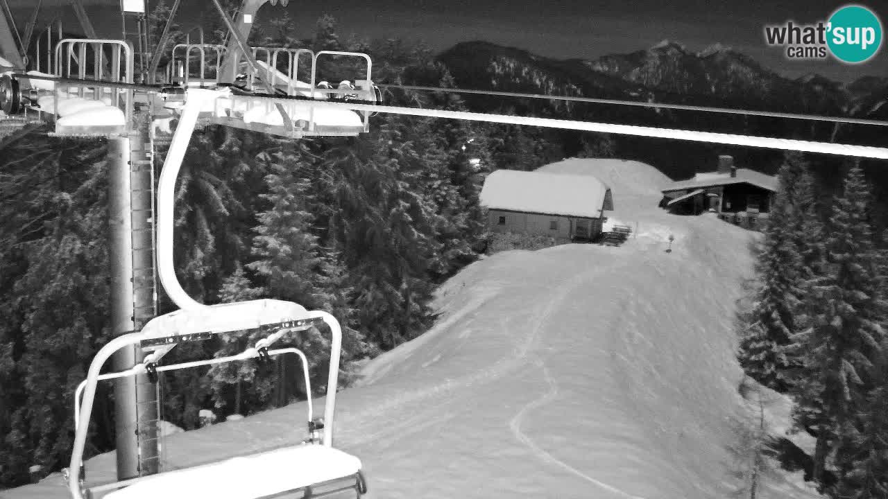 Webcam Kranjska Gora VITRANC 2 upper station