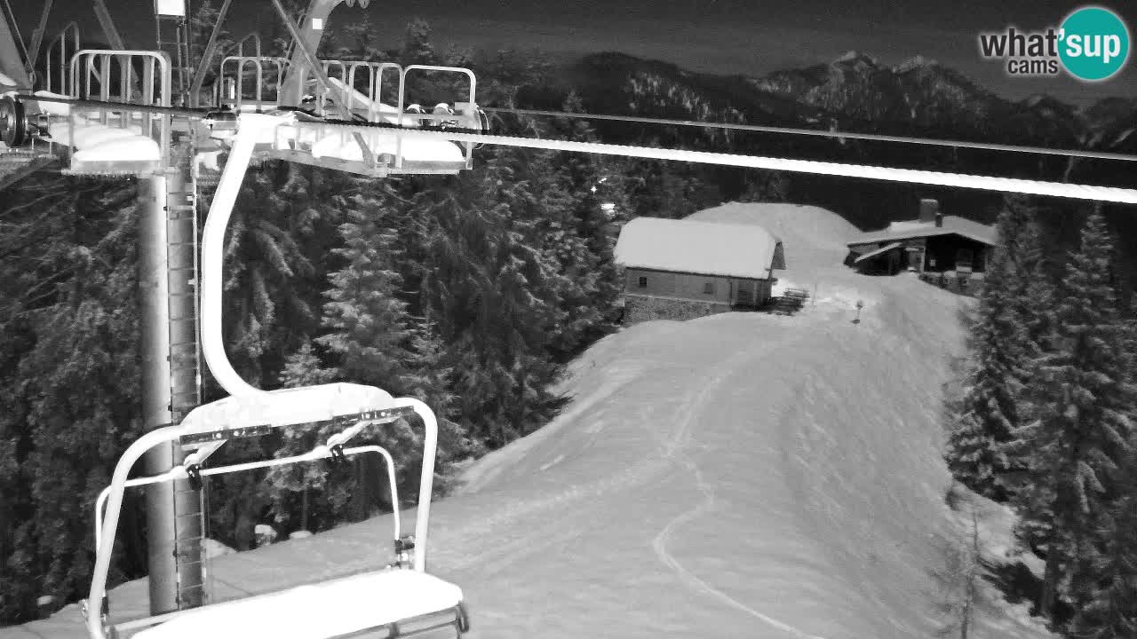 Webcam Kranjska Gora VITRANC 2 upper station